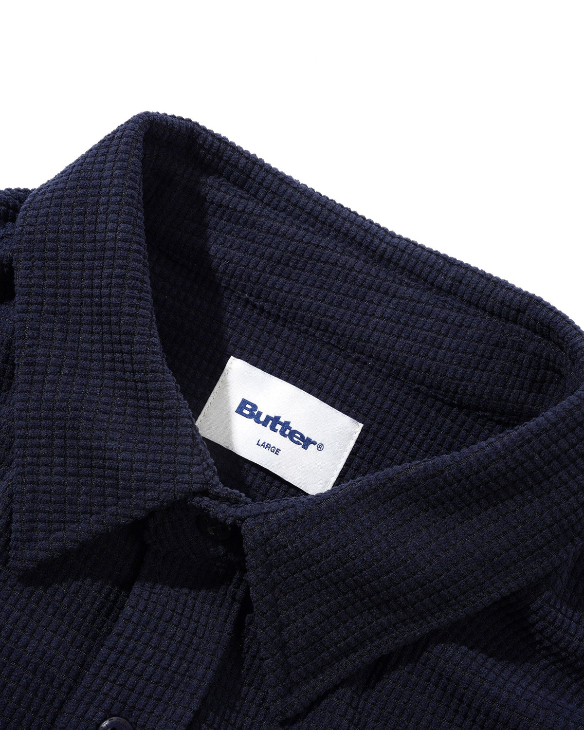 Grid Cord Overshirt