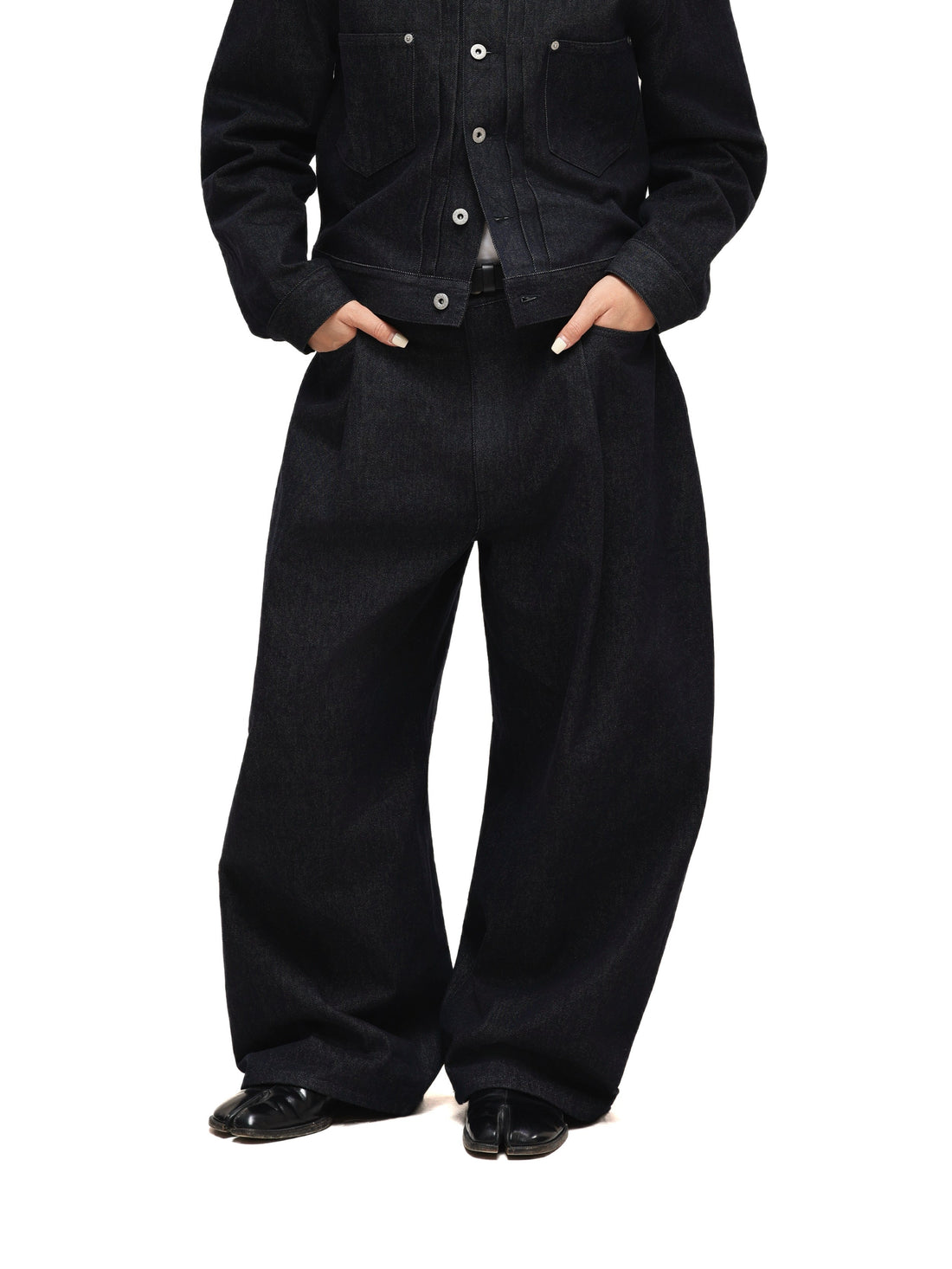 11.3Oz Non-Fade Baggy Denim Pant