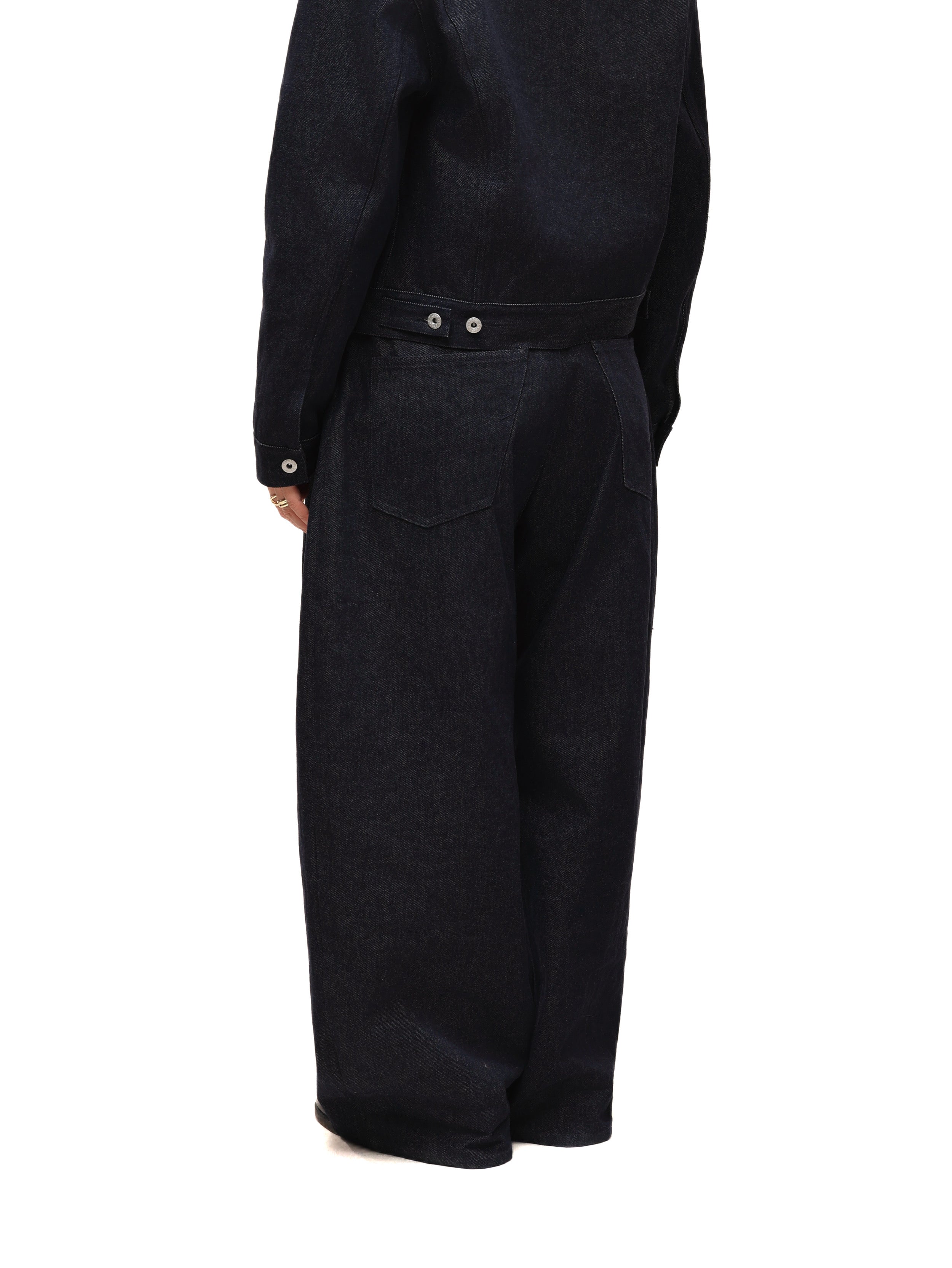 11.3Oz Non-Fade Baggy Denim Pant