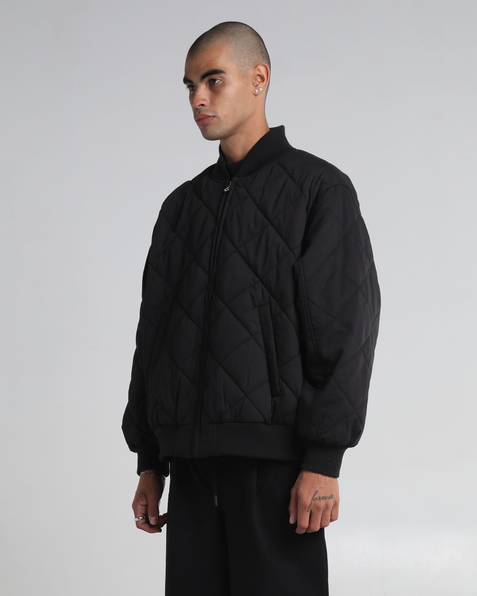 Diamond Quilted Jacket