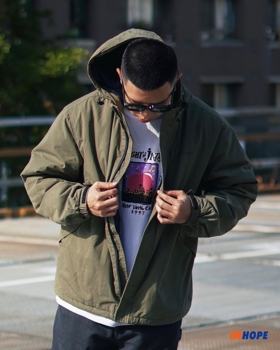 Fulton Poplin Jacket