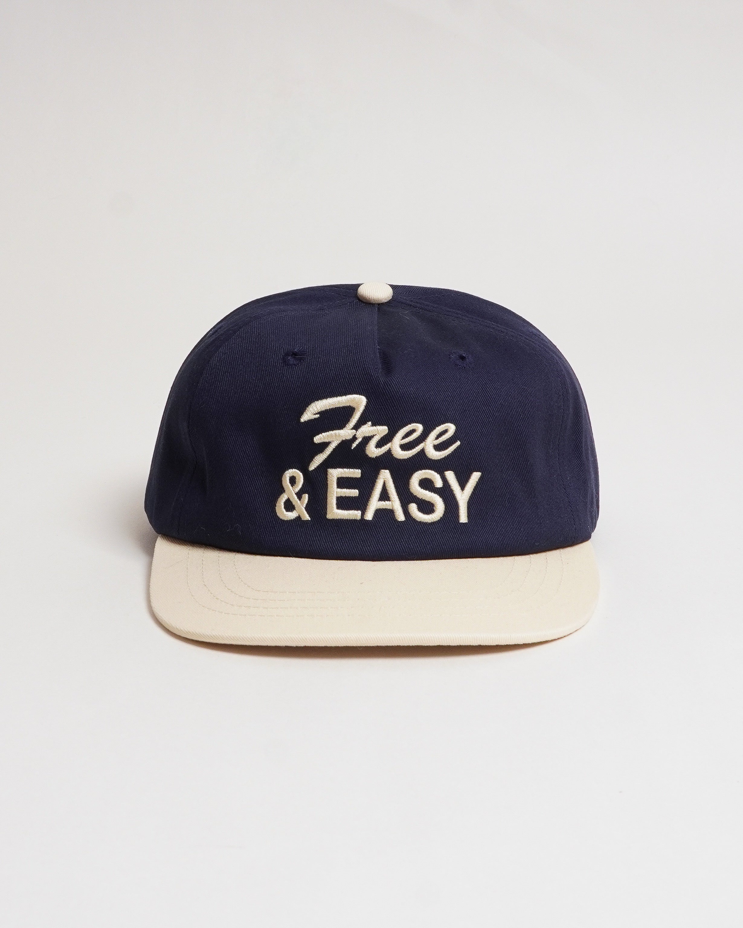 Two Tone Short Brim Snapback Hat