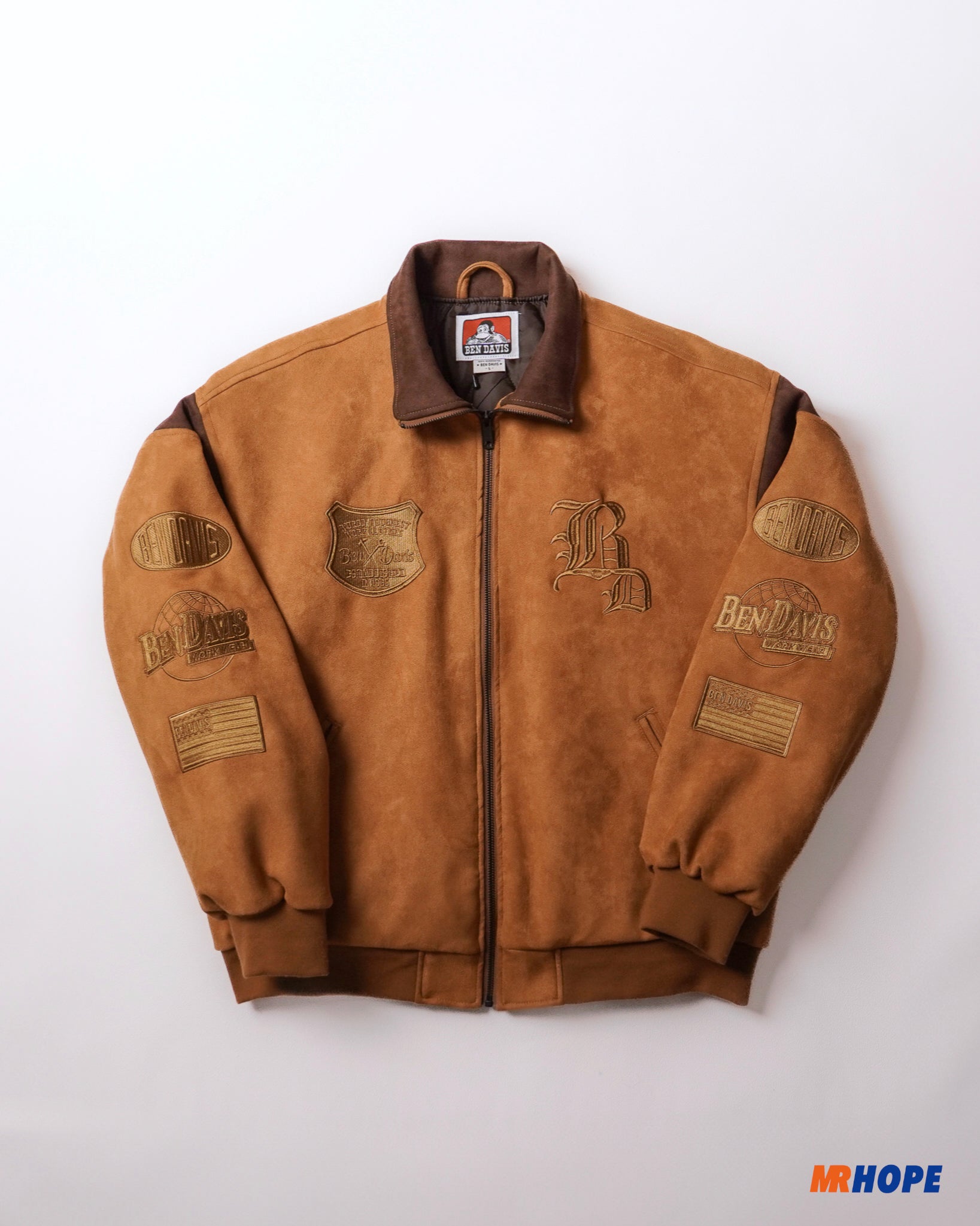 Faux Suede Zip Jacket