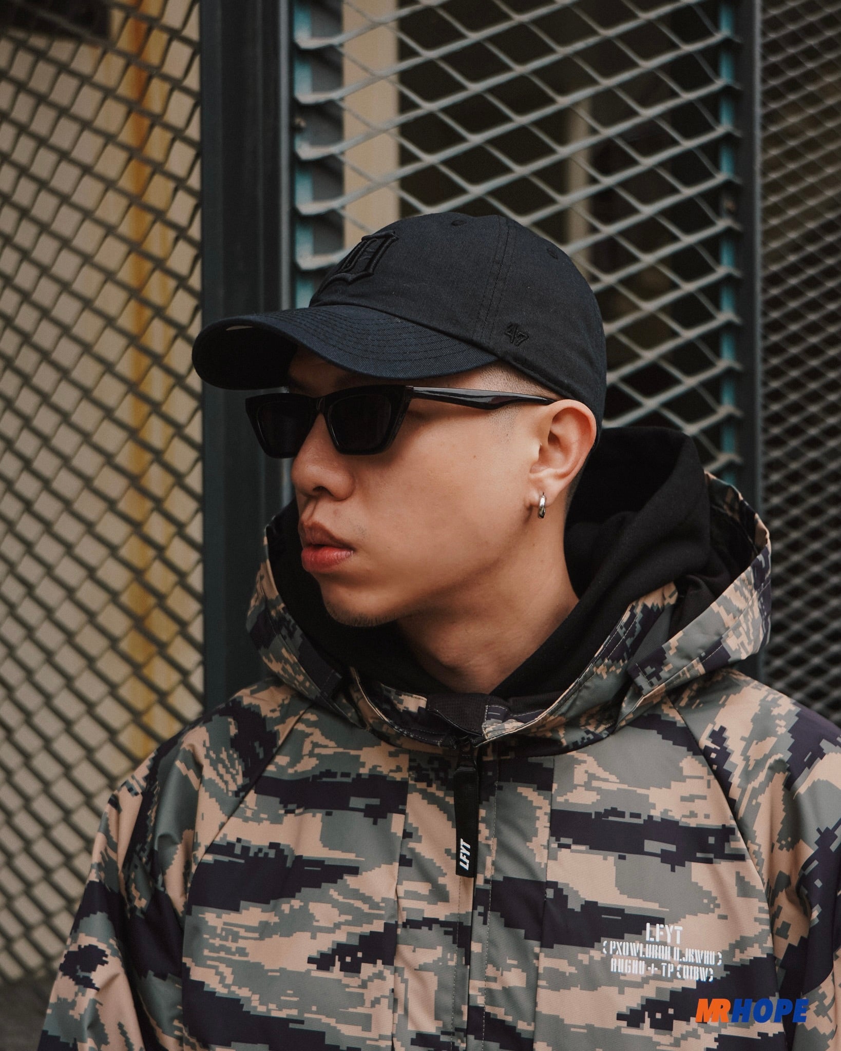 Detroit Tigers All Black Clean up Hat