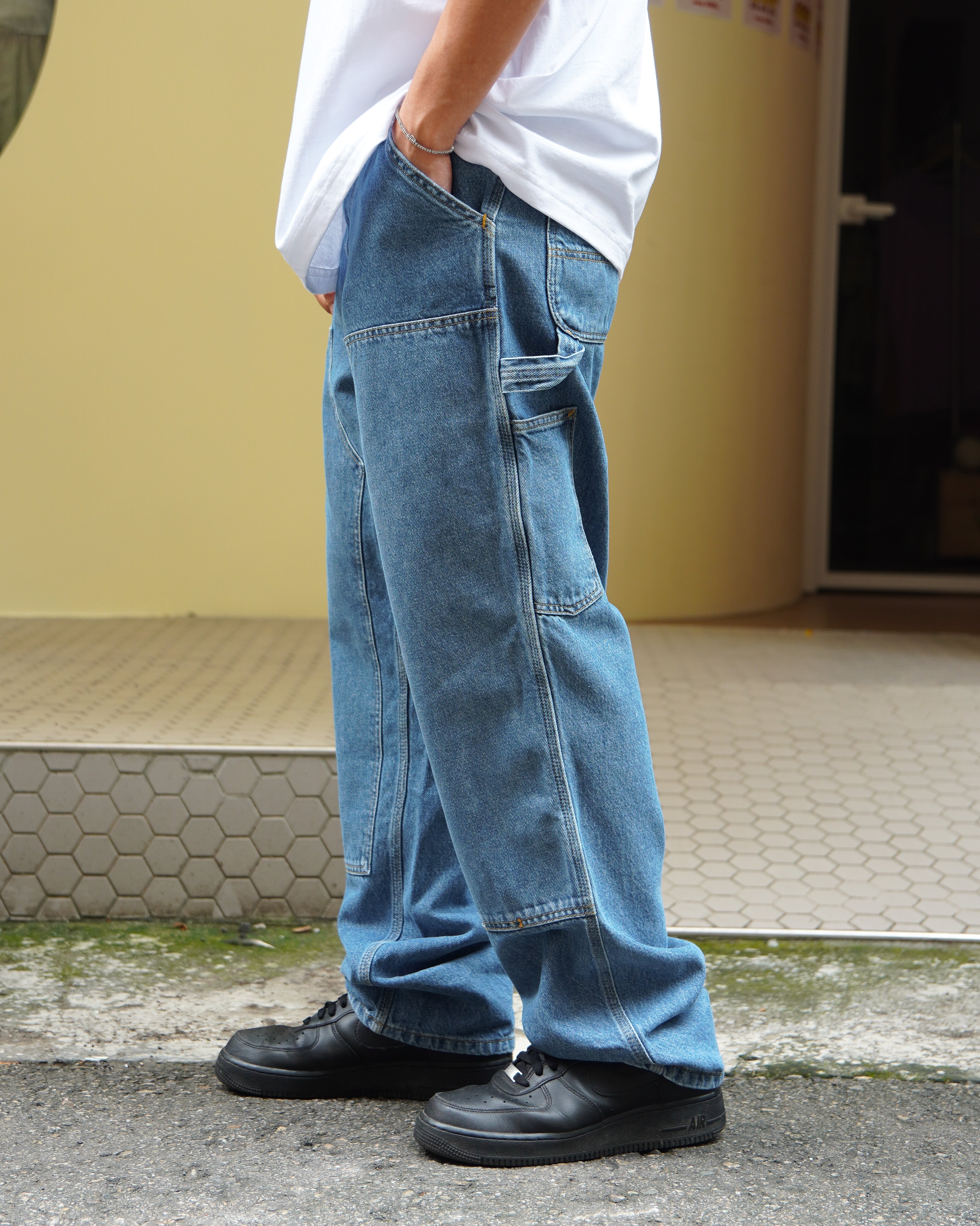 Double Knee Pant-Denim
