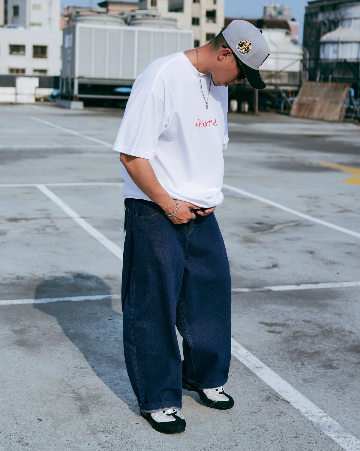 Balloon Denim Pants
