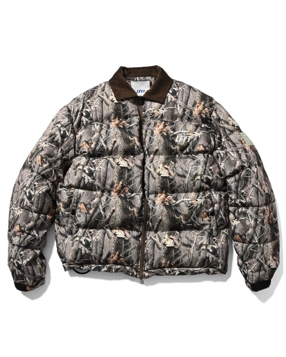 Corduroy Collar puffer Jacket