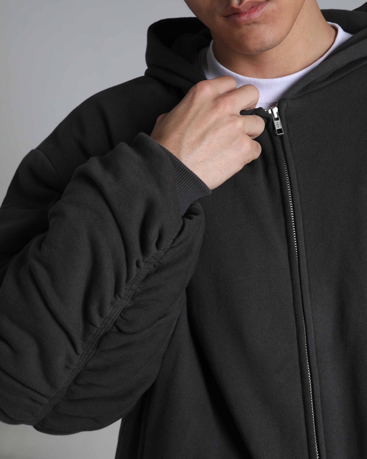 Hooded Fleece Bomber