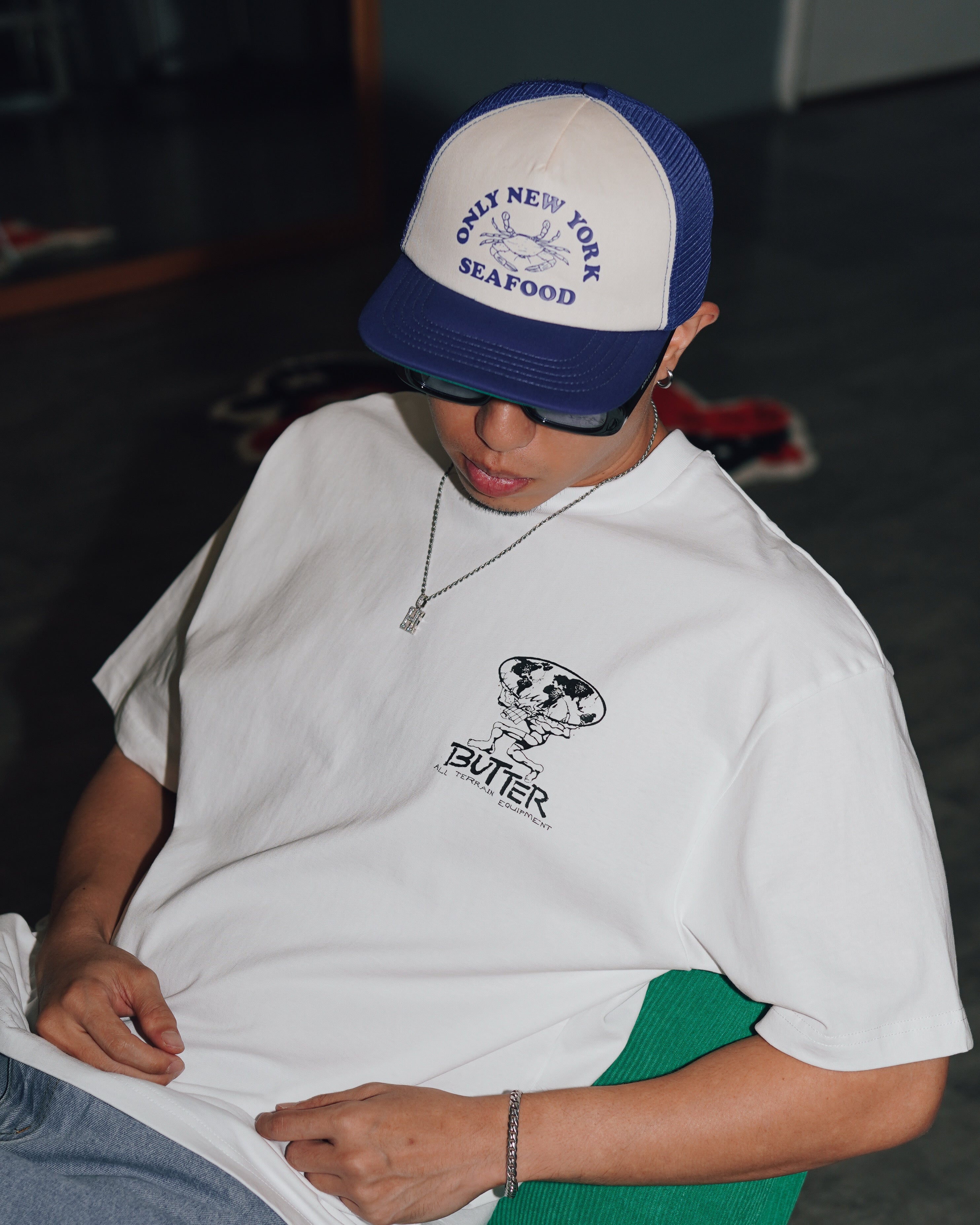 Seafood Market Trucker Hat