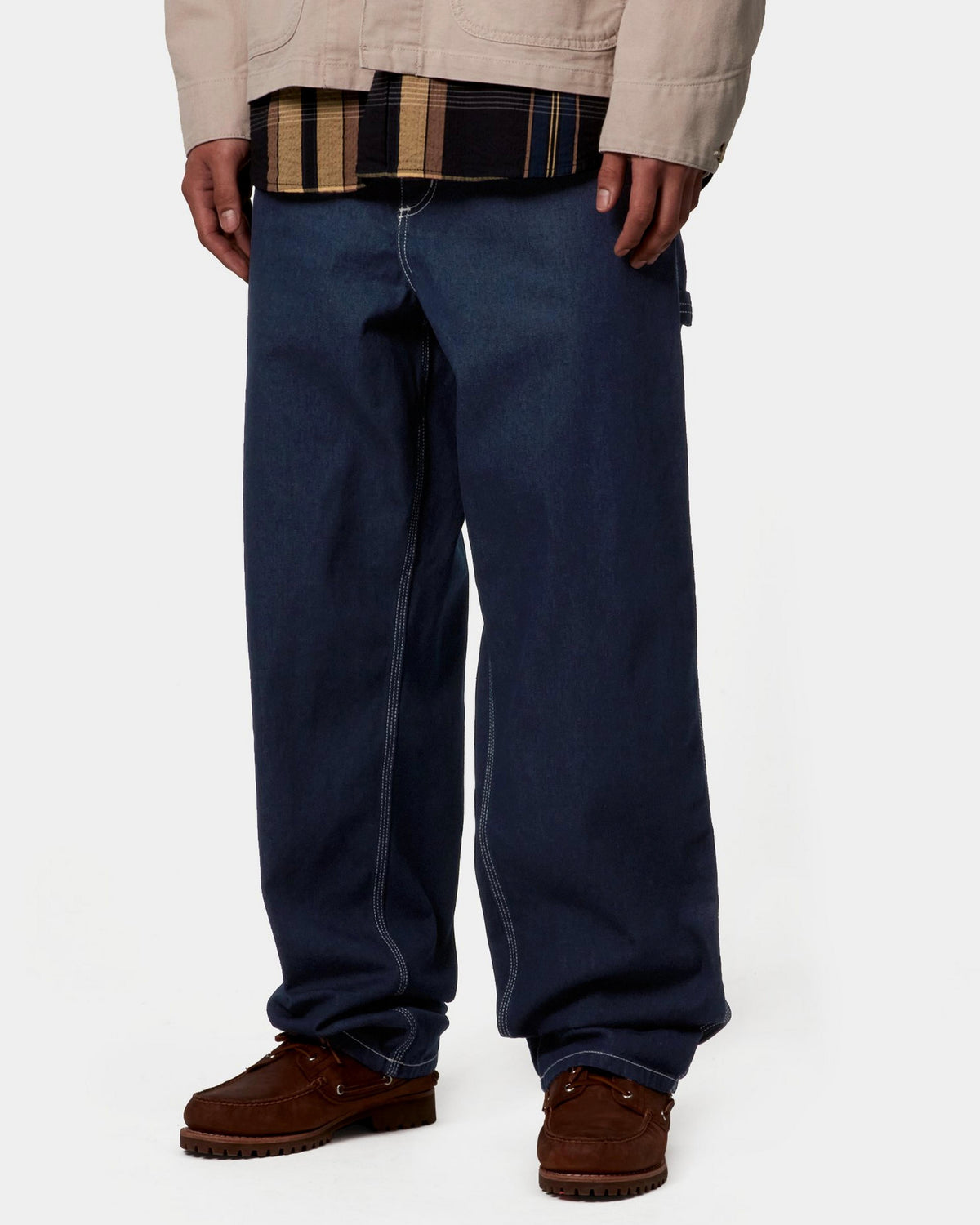 Single Knee Heart Label Pant