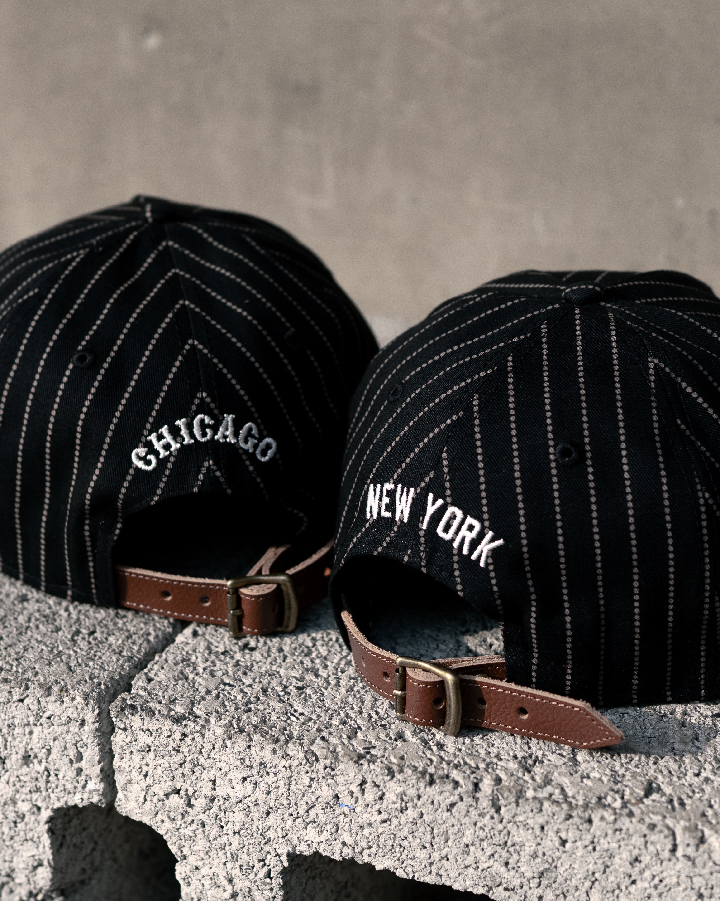 Pinstripe 9Forty M-Crown A Frame Snapback Hat