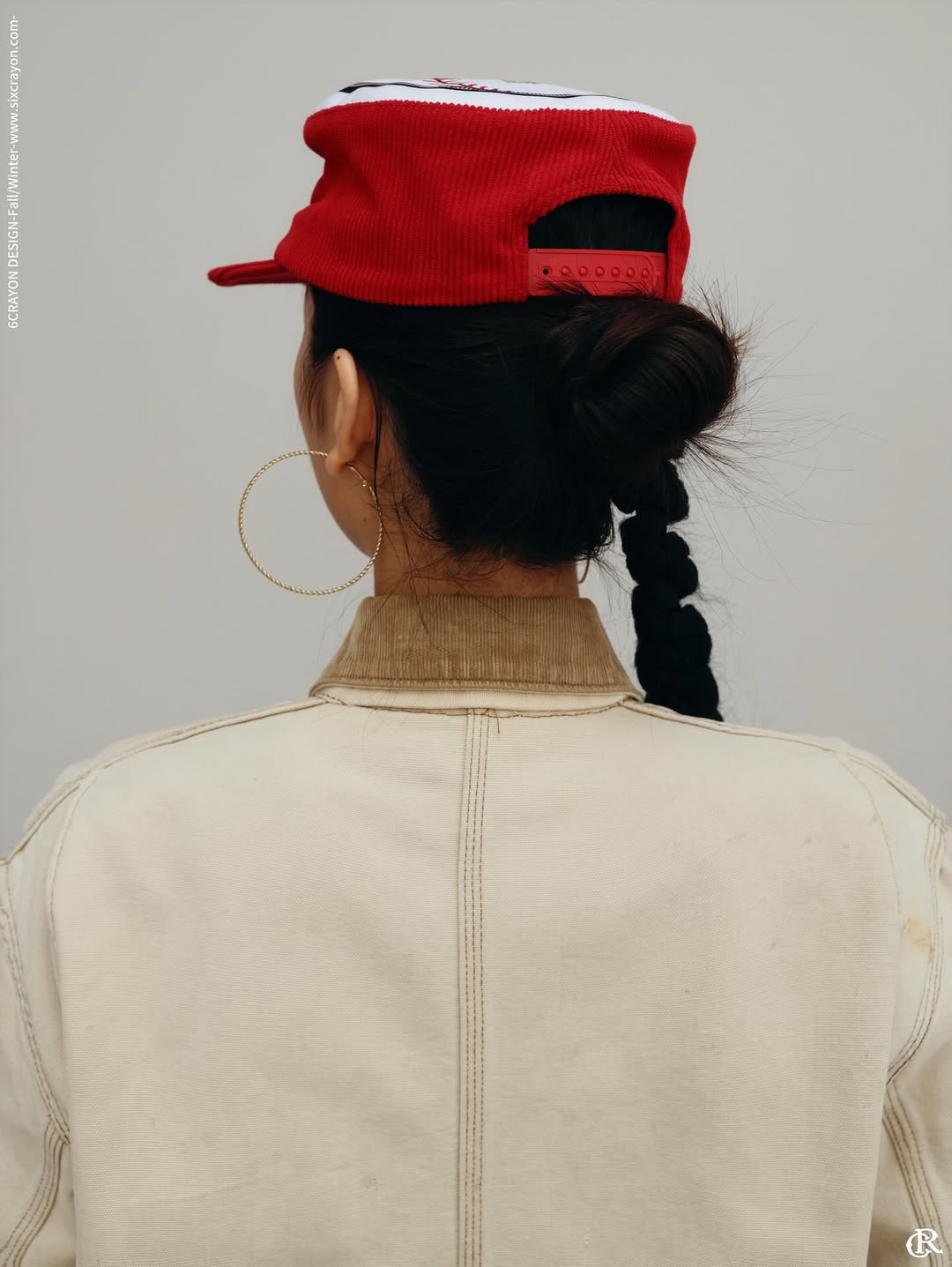 Flat Top Embroidered Corduroy Patchwork Baseball Cap