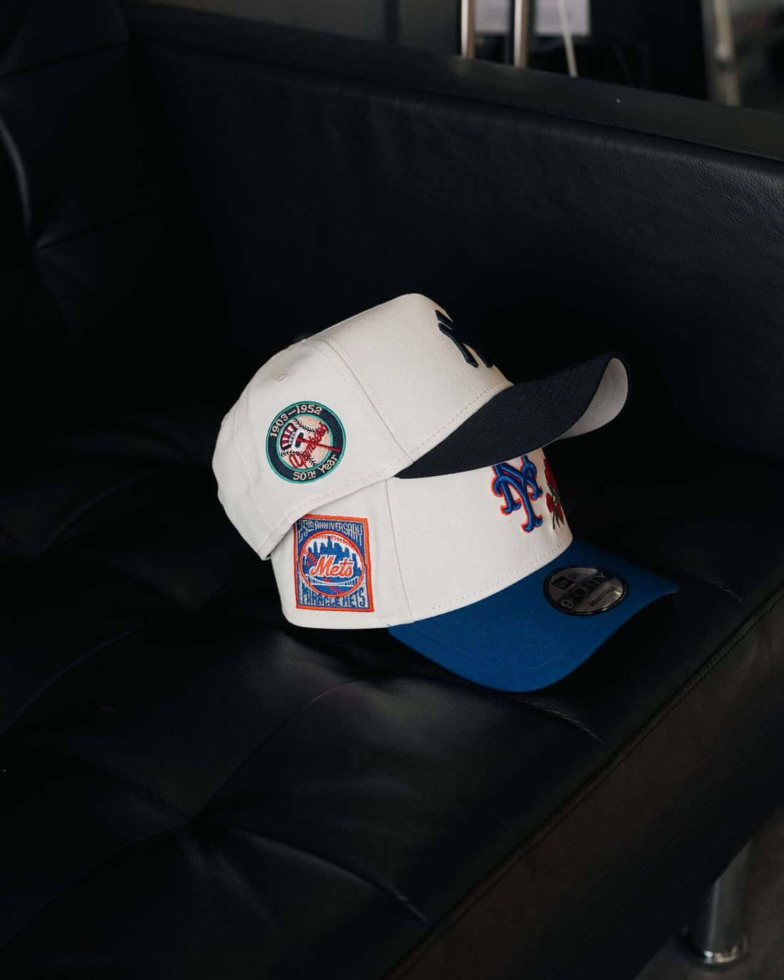 Mets 25th / Yankees 50th Anniversary Edition 9Forty A Frame