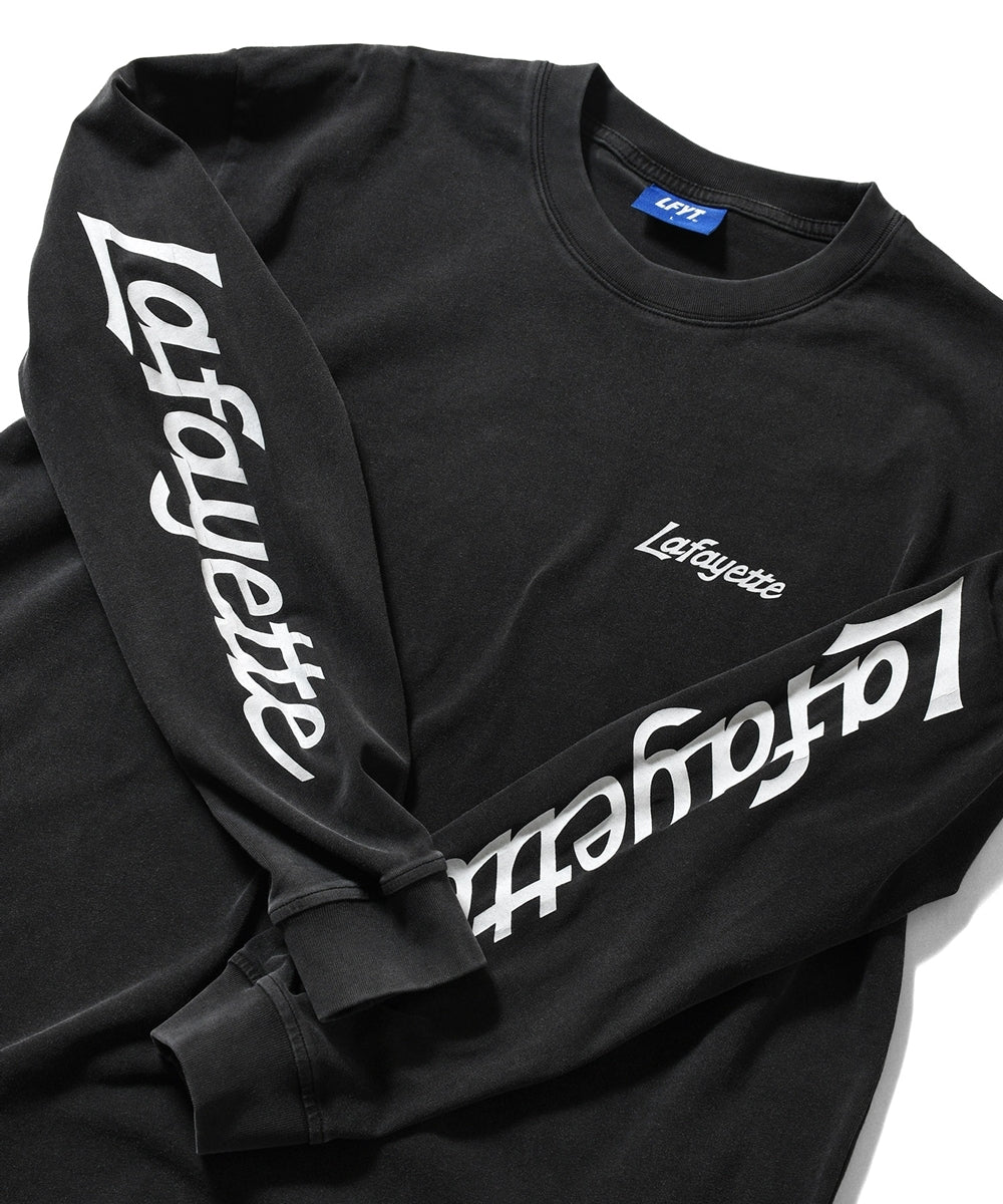 Sleeve Logo Washed L/S Tee