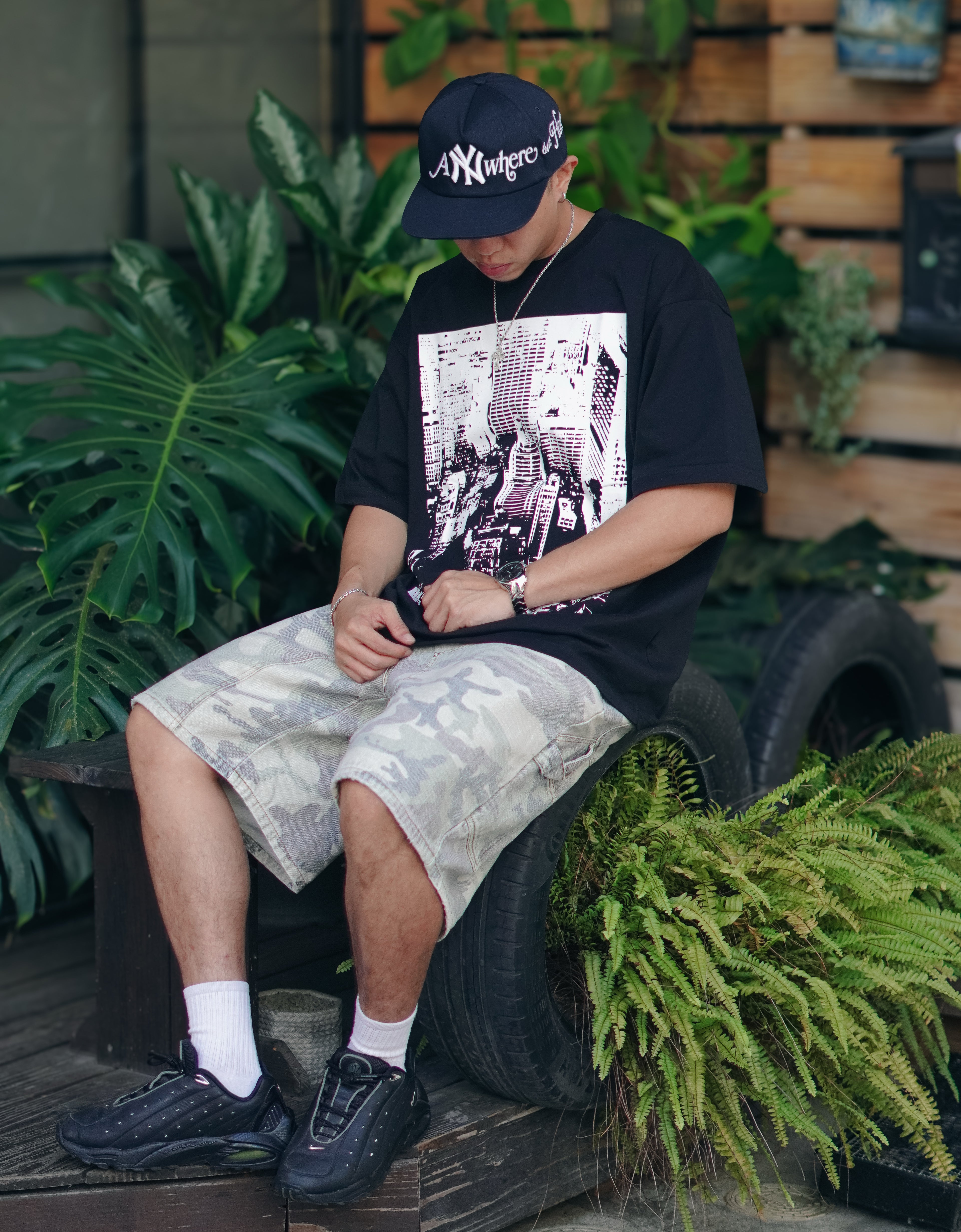 25SS DOUBLE KNEE SHORTS