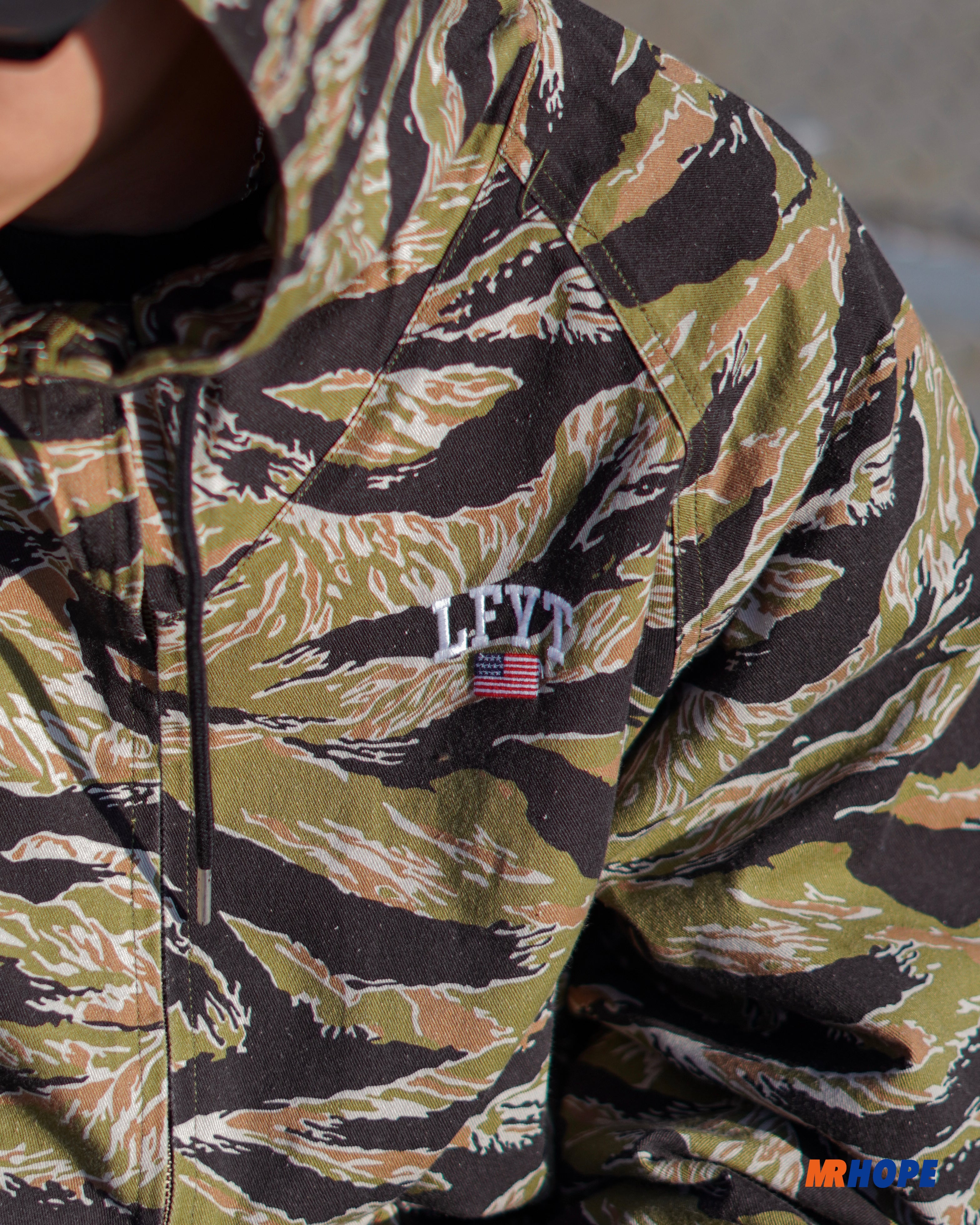 Old Glory Arch Logo Parka