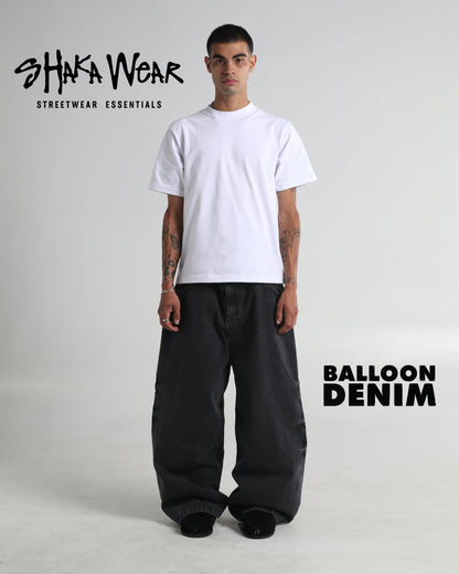 Balloon Denim Pants