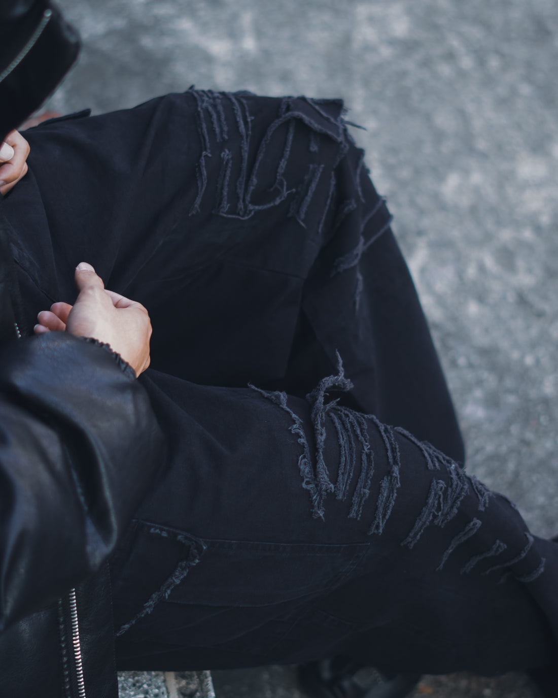 Shredded Cargo Pants