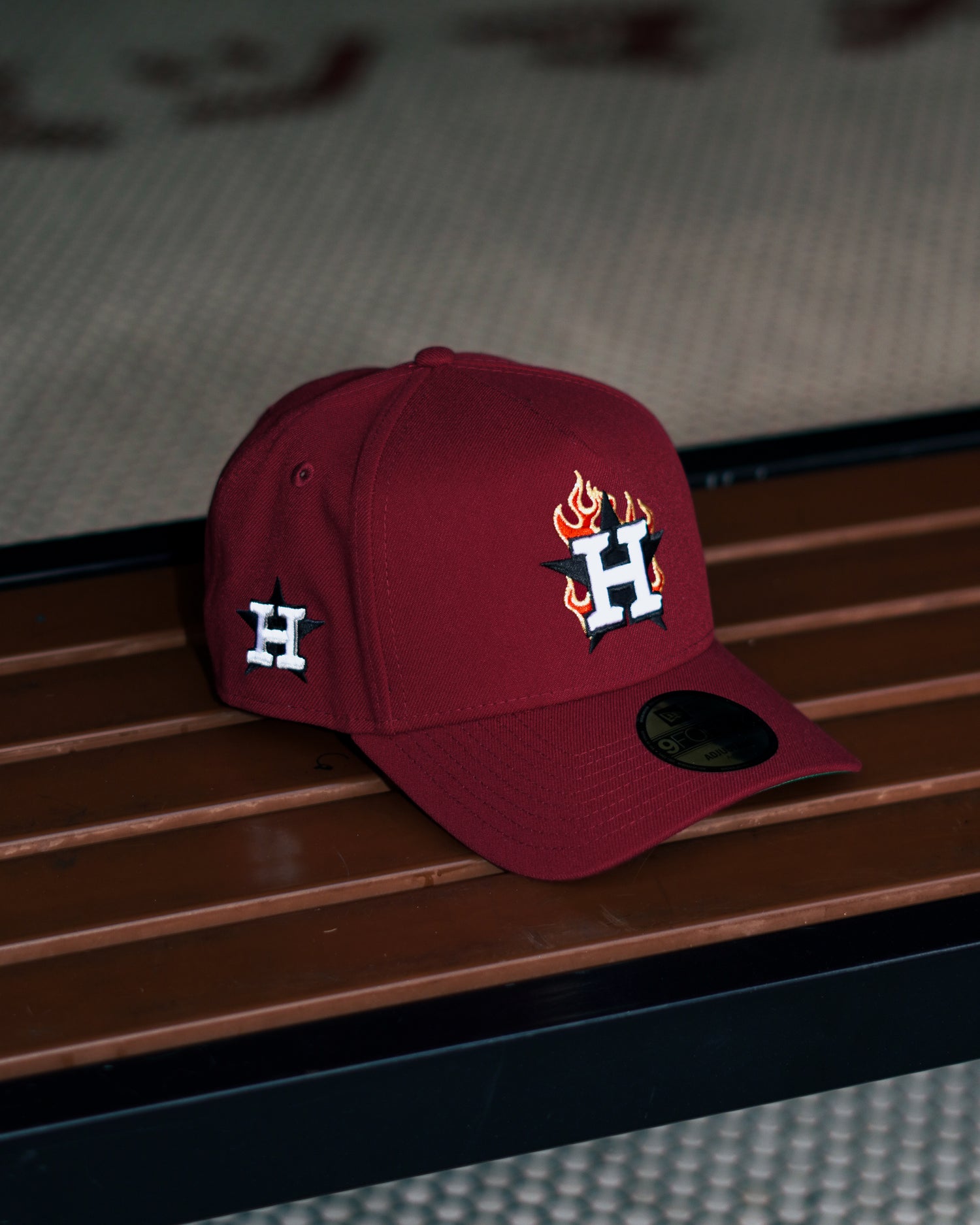Houston Astros 40th Anniversary Fire Edition 9Forty Hat ”A-Frame“