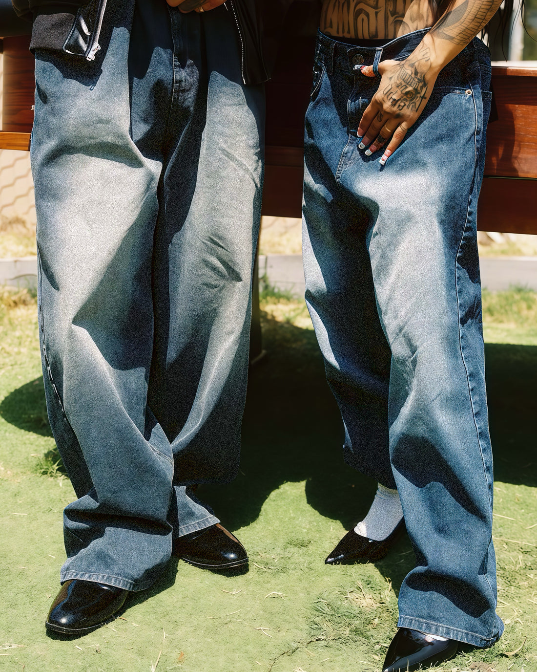 Baggy Corduroy Denim Pant
