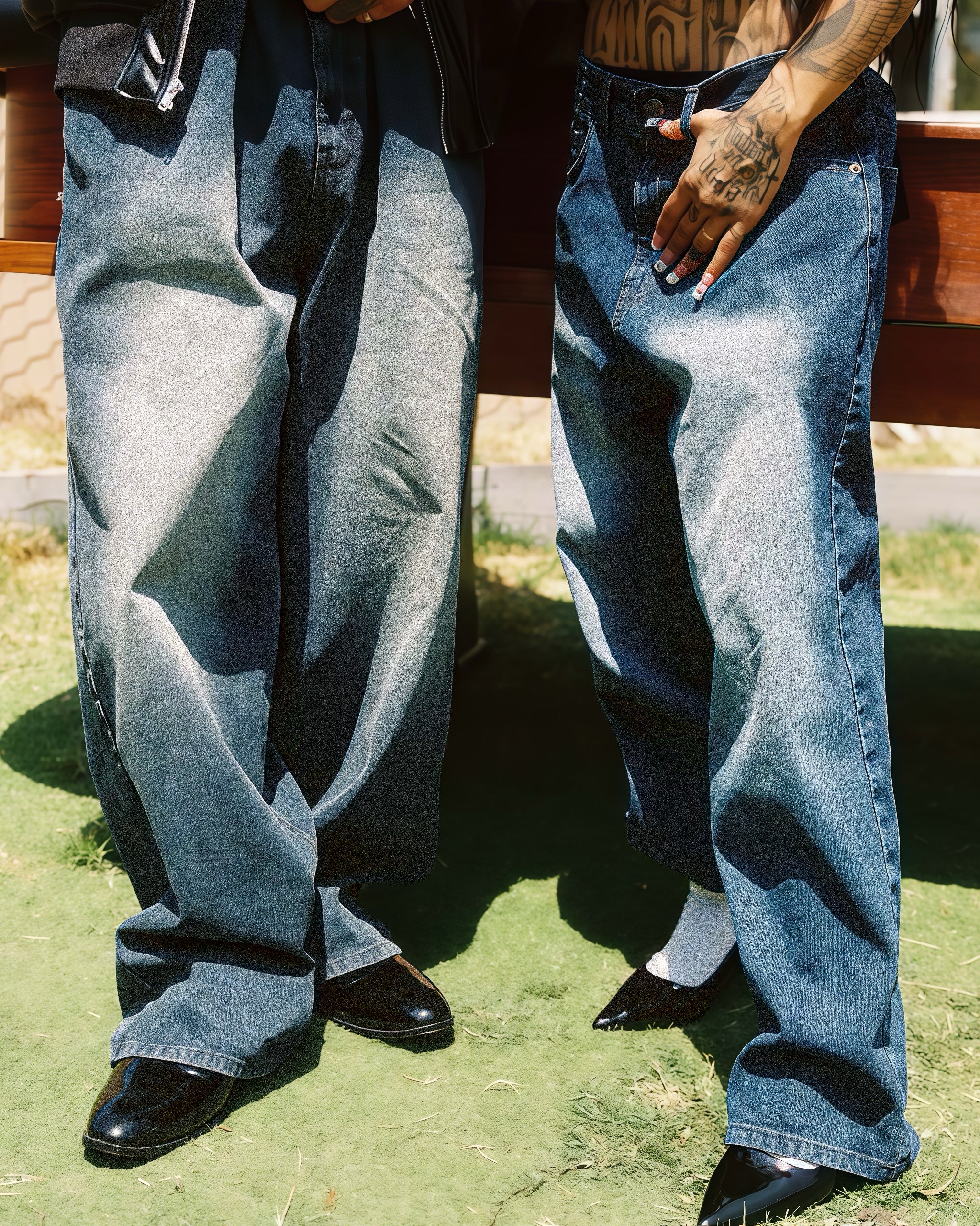Baggy Corduroy Denim Pant