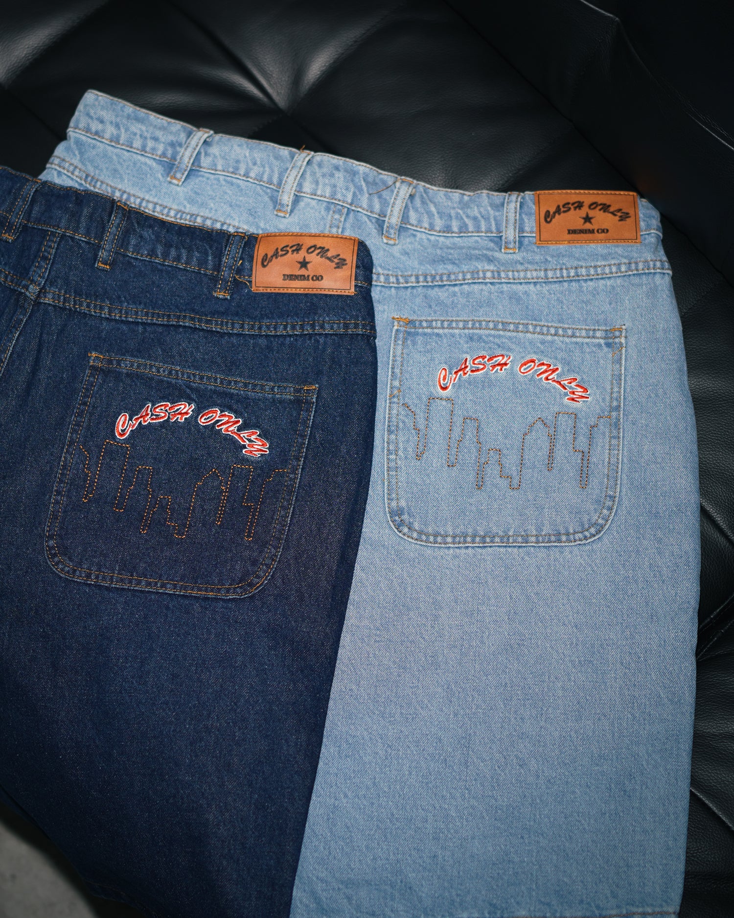 Logo Denim Shorts -🚨7/23(四)晚間20:00準時開賣