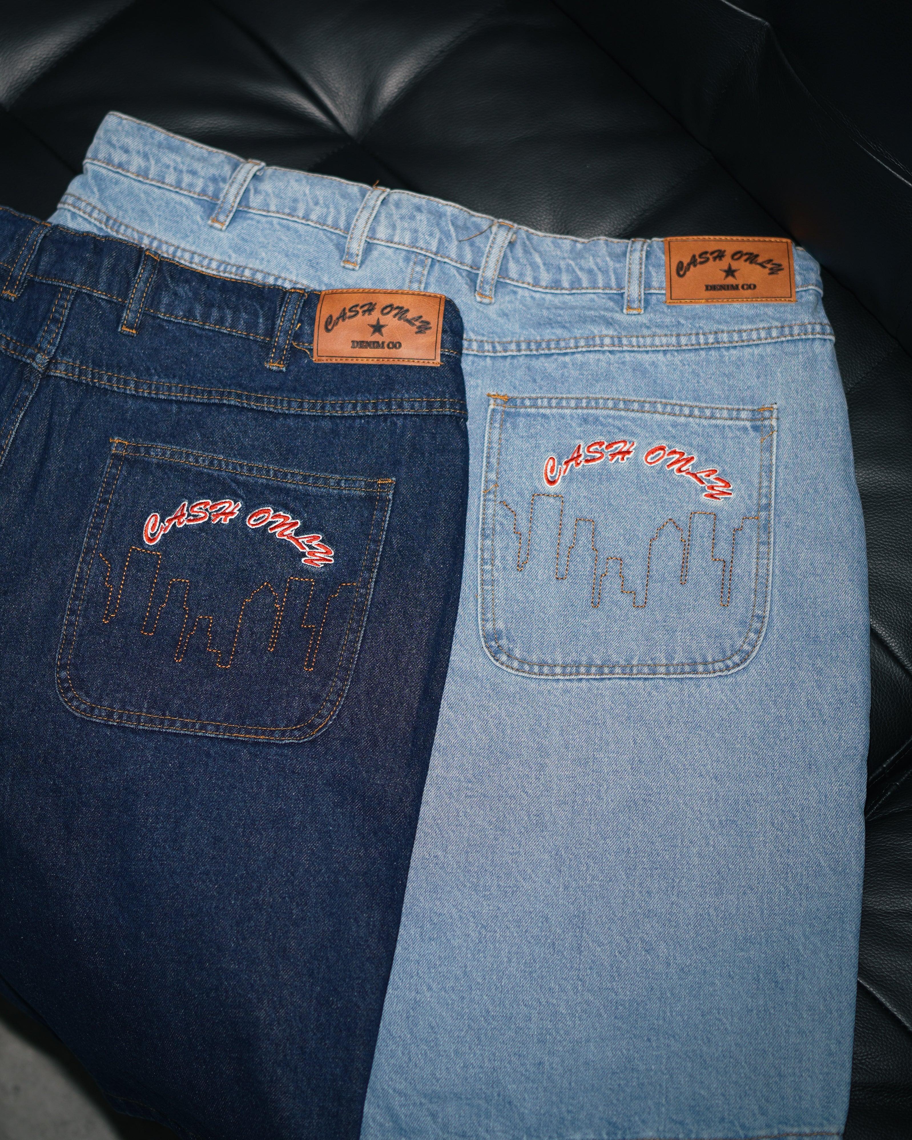 Logo Denim Shorts -🚨7/23(四)晚間20:00準時開賣