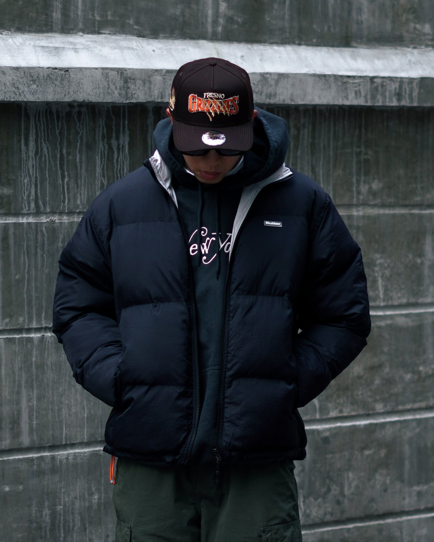 Fresno Grizzlies Burnt Wood 9Forty Hat ”A-Frame“-