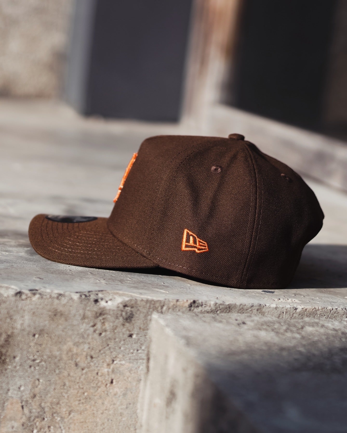 New York Mets 40th Anniversary Burnt Copper 9Forty A Frame Snapback Hat