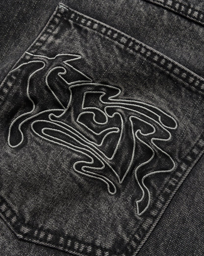 Drummer Baggy Denim Shorts