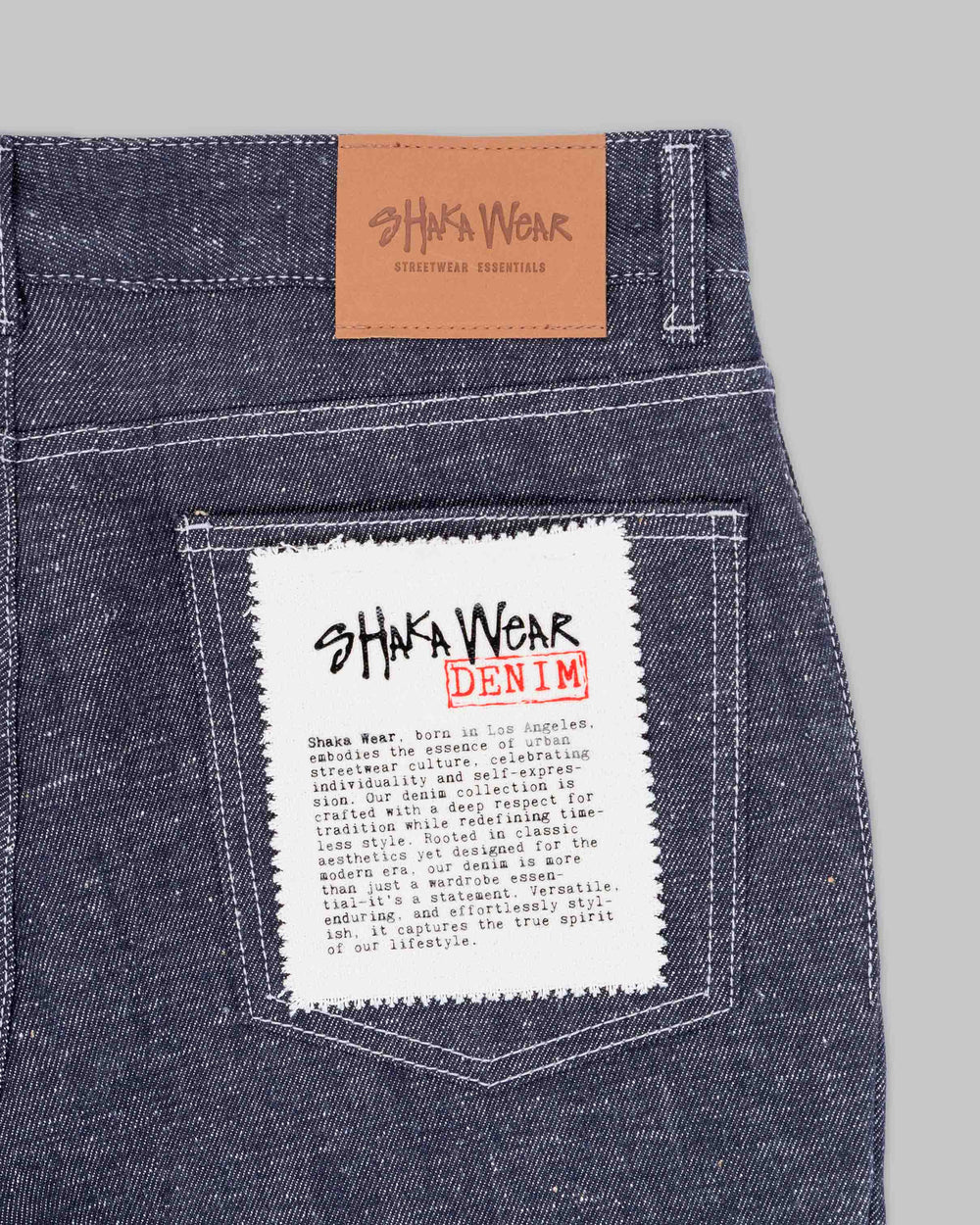 Nep Flared Denim Pant