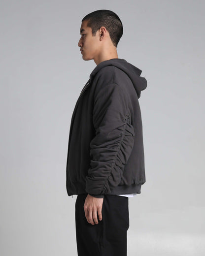 Hooded Fleece Bomber