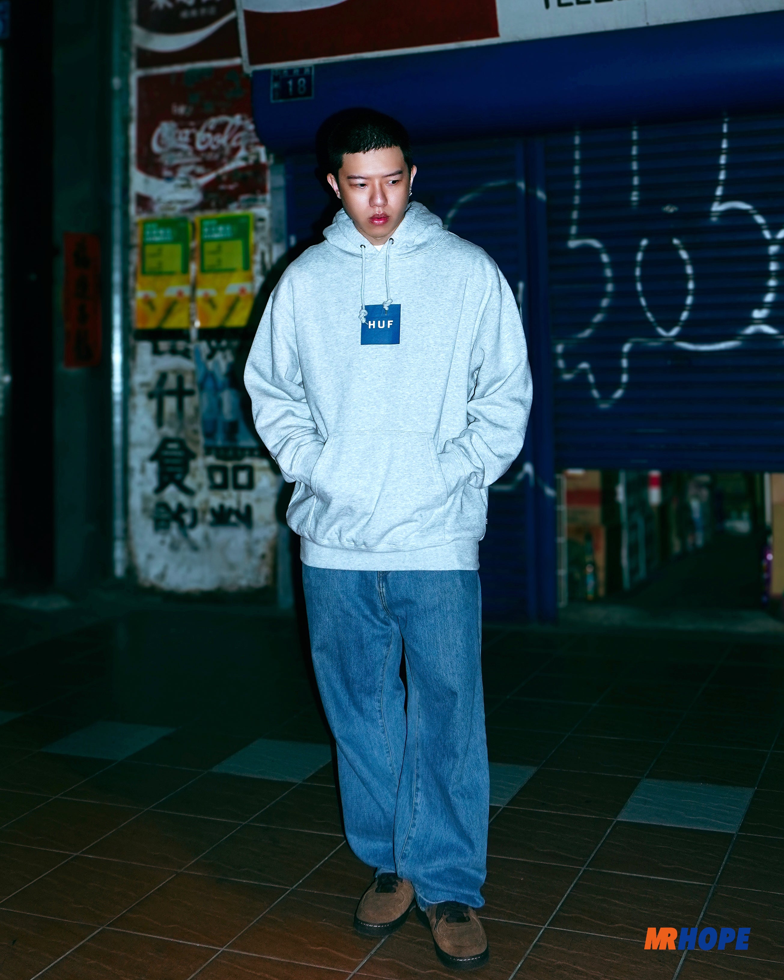 SET BOX PULLOVER HOODIE