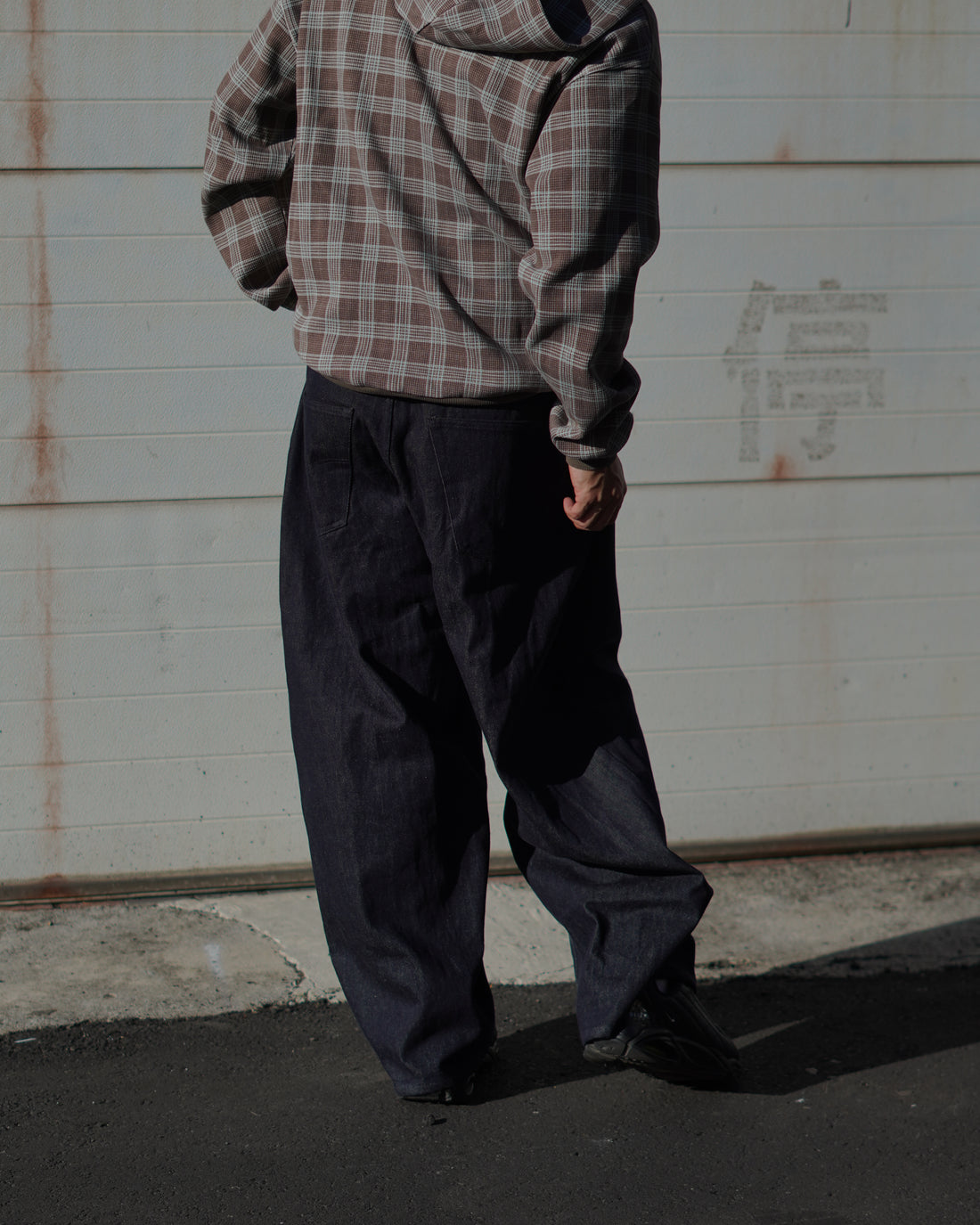 11.3Oz Non-Fade Baggy Denim Pant
