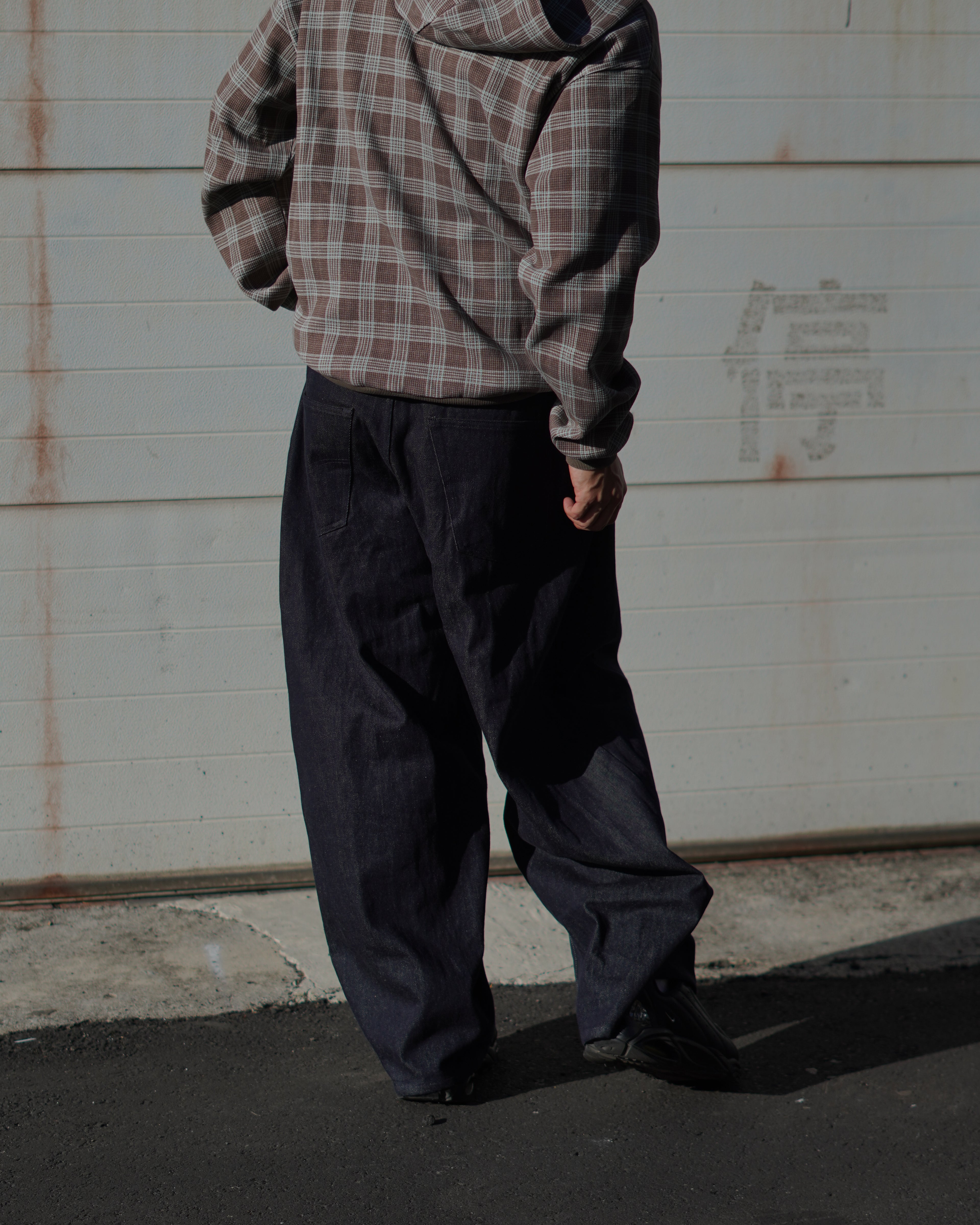 11.3Oz Non-Fade Baggy Denim Pant