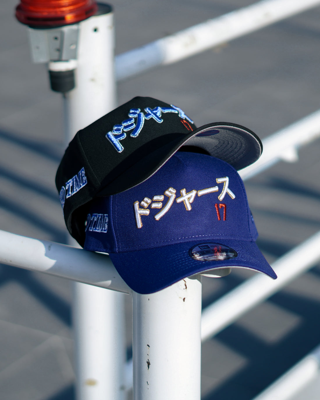 Los Angeles Dodgers Shotime Patch Kanji Script 9Forty A-Frame Snapback Hat