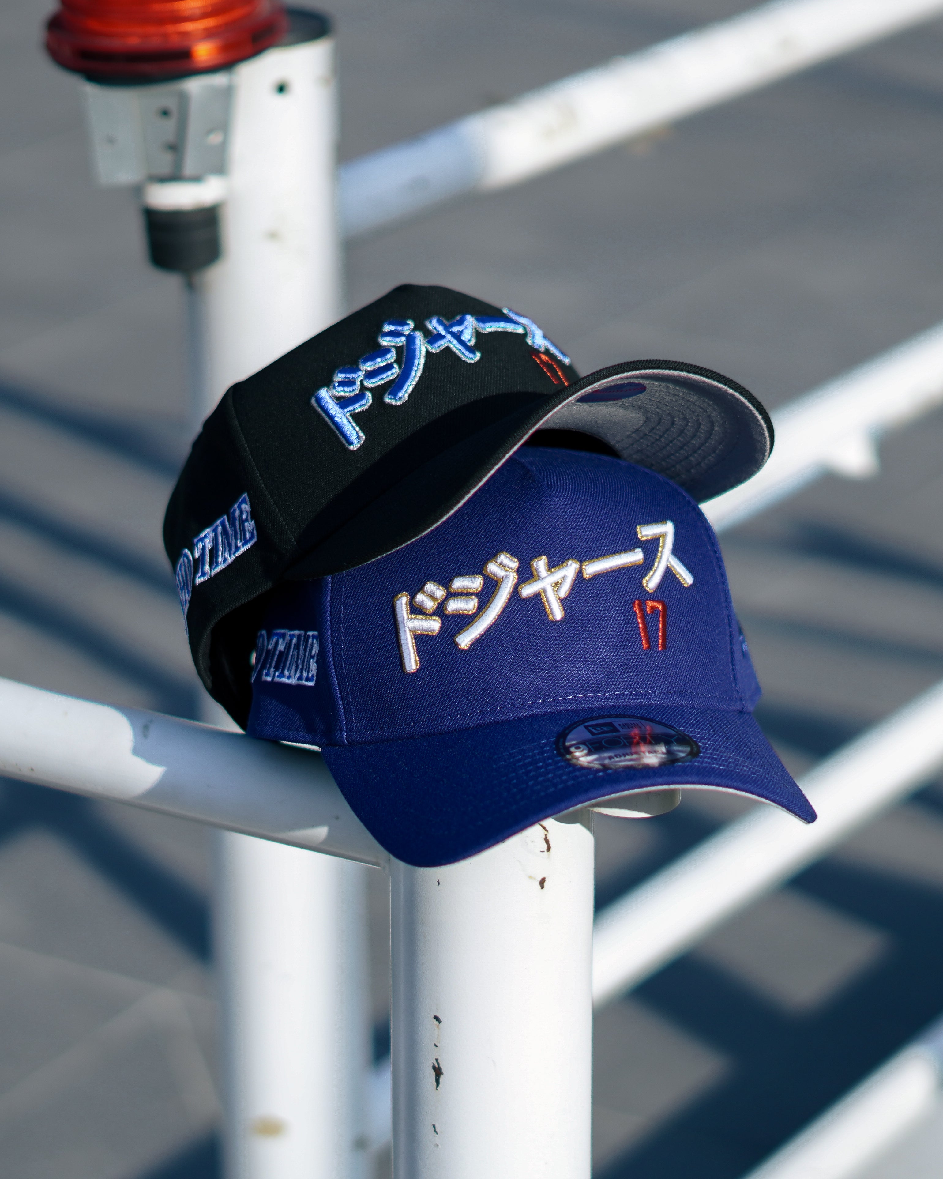 Los Angeles Dodgers Shotime Patch Kanji Script 9Forty A-Frame Snapback Hat