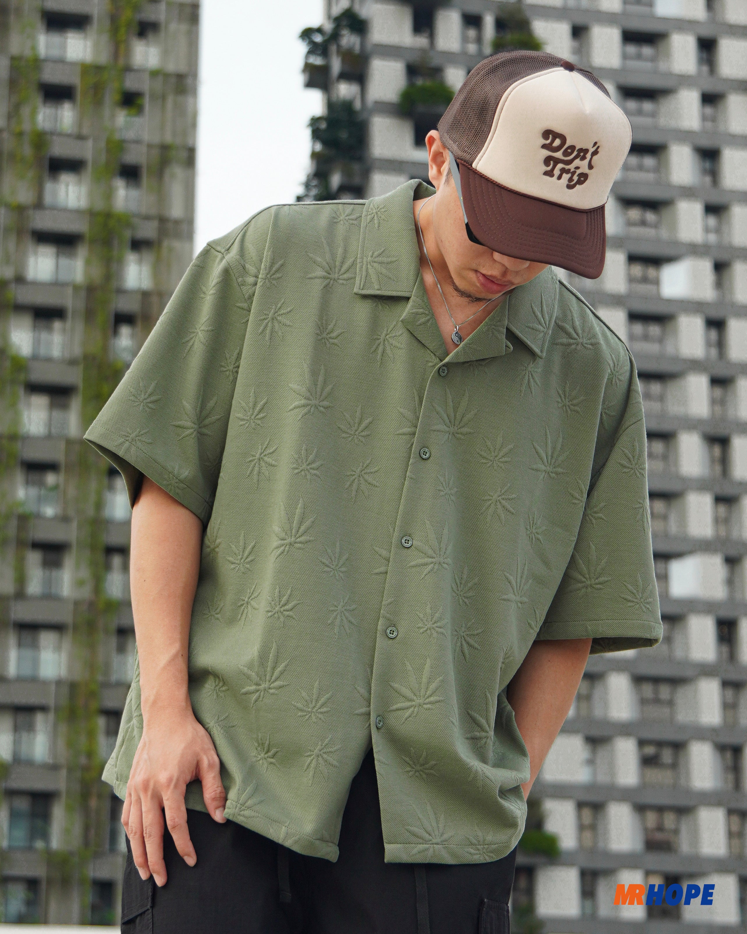 PLANTLIFE JACQUARD SHIRT