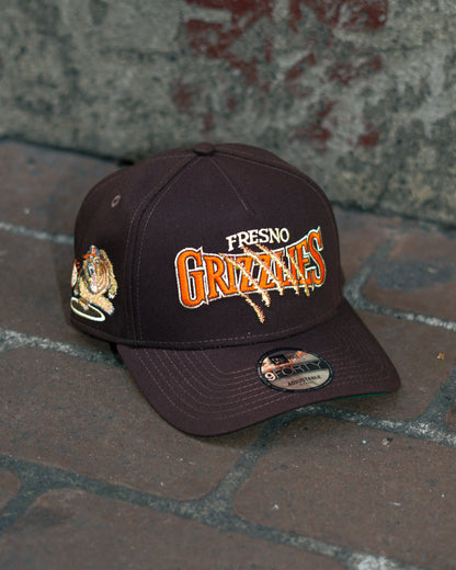 Fresno Grizzlies Burnt Wood 9Forty Hat ”A-Frame“-