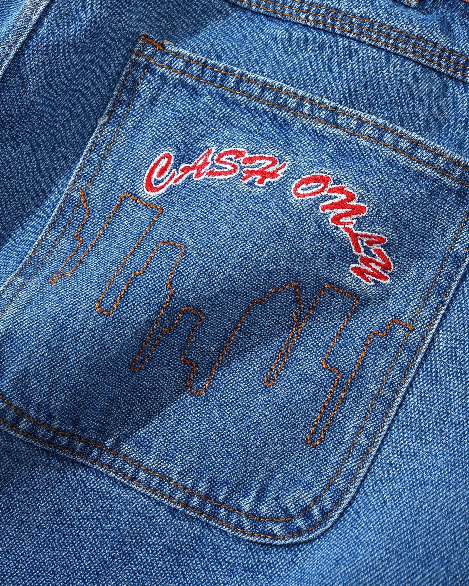 Logo Denim Shorts -🚨7/23(四)晚間20:00準時開賣
