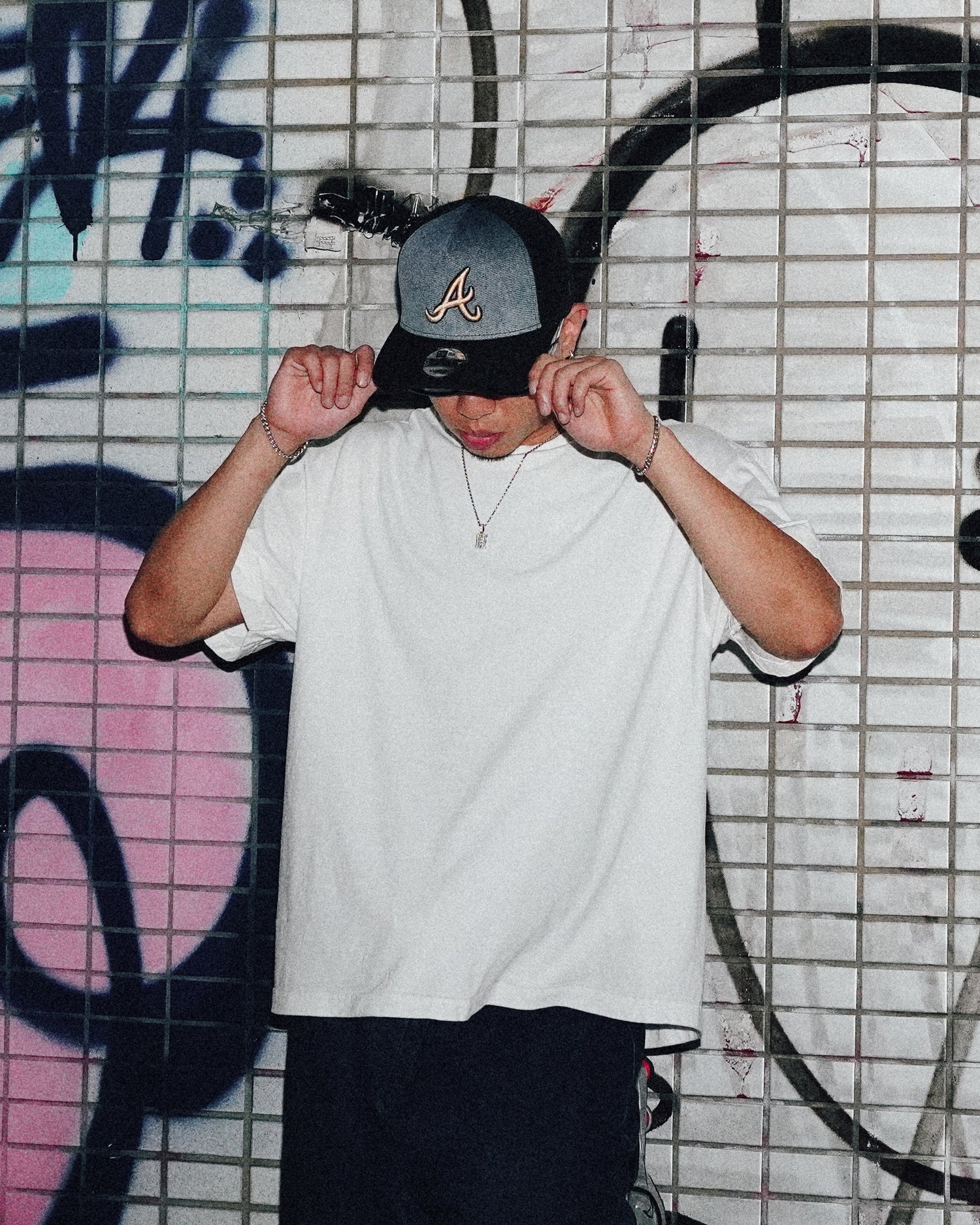 Bleach 9FORTY A-Frame Denim Trucker Snapback