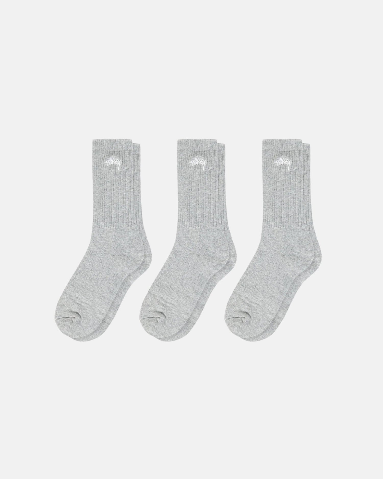 STOCK CREW SOCKS 3 PACK