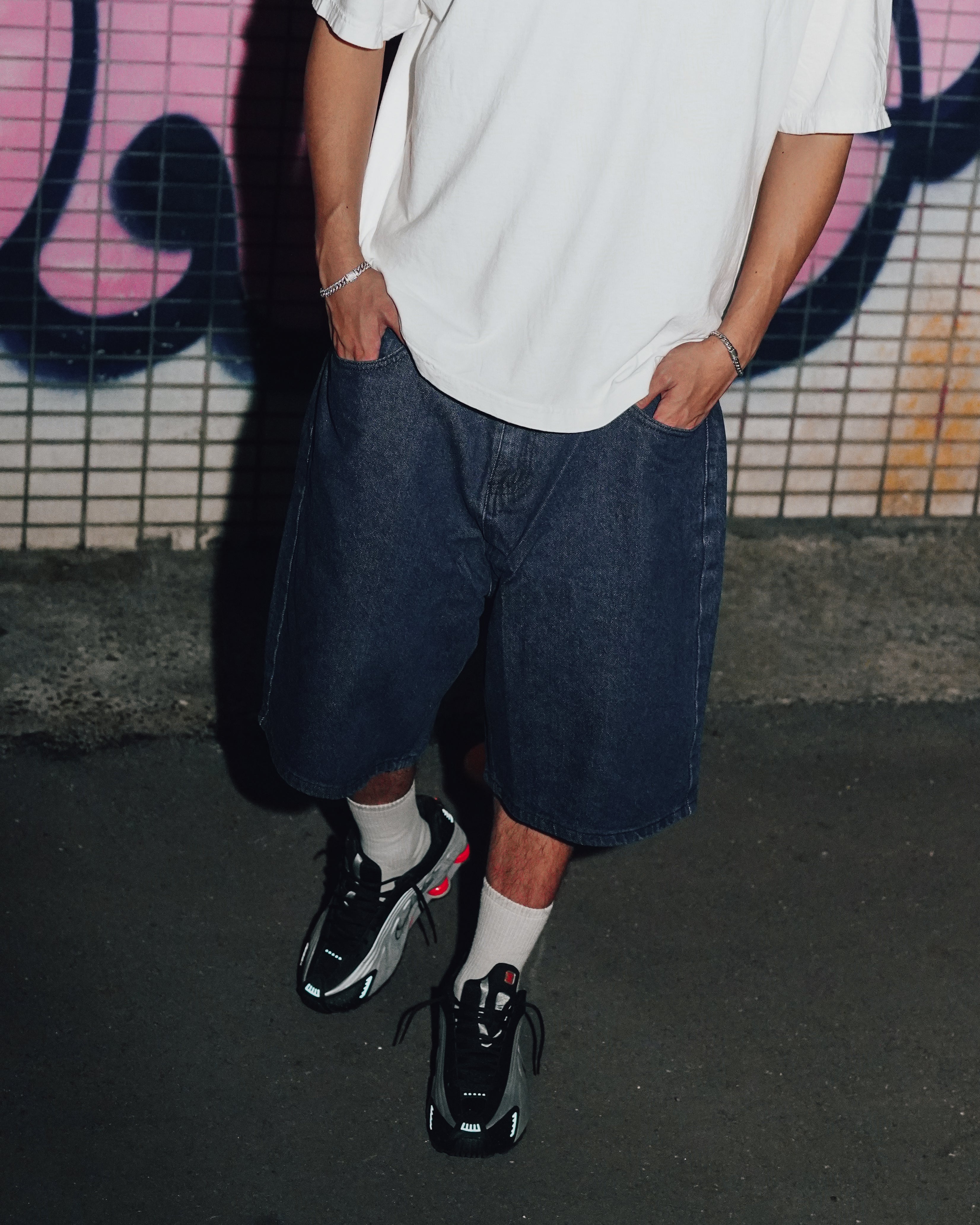 Baggy Denim Shorts