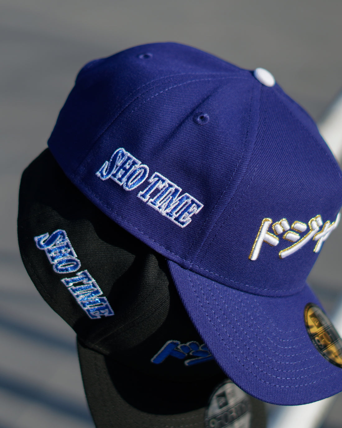 Los Angeles Dodgers Shotime Patch Kanji Script 9Forty A-Frame Snapback Hat