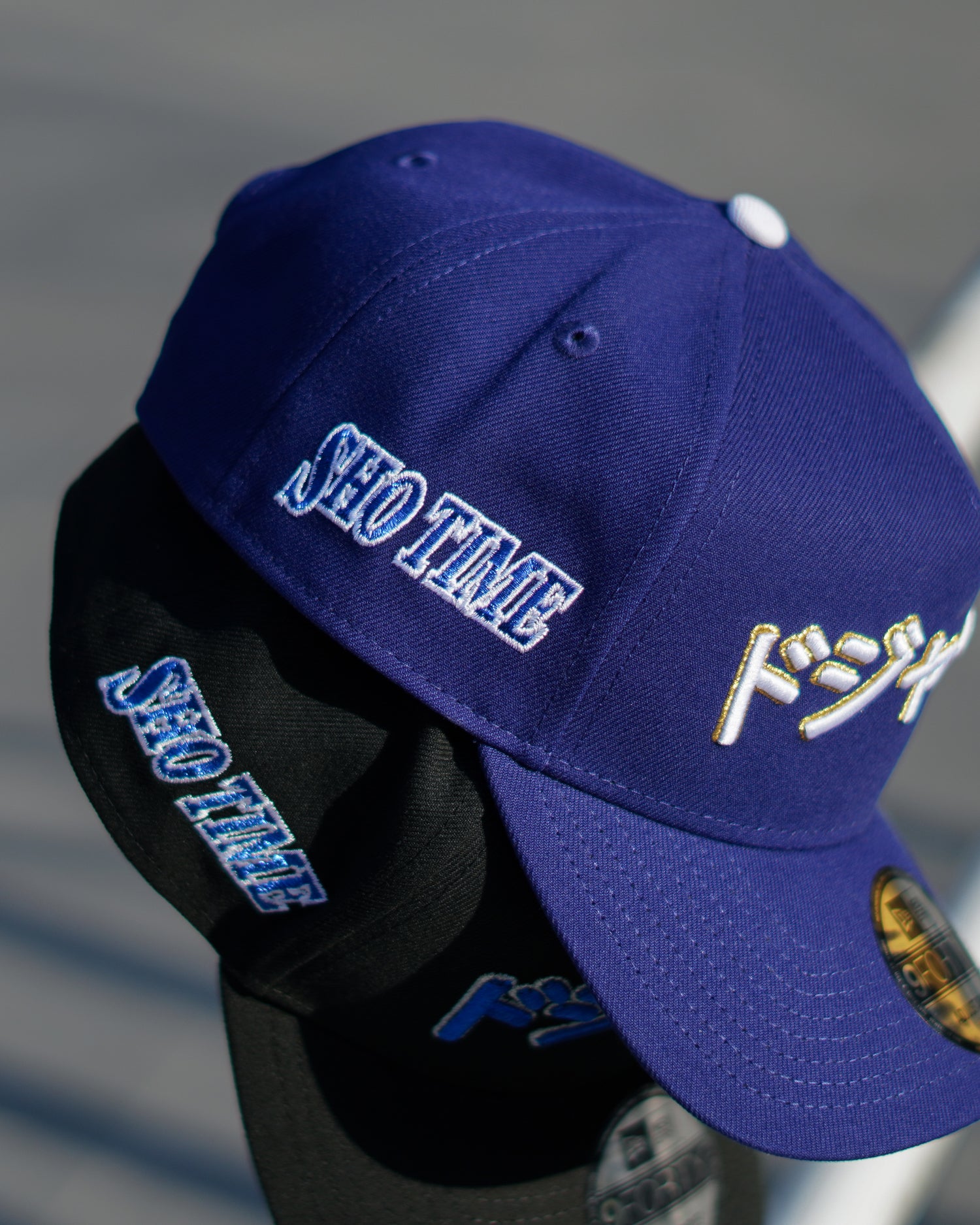 Los Angeles Dodgers Shotime Patch Kanji Script 9Forty A-Frame Snapback Hat
