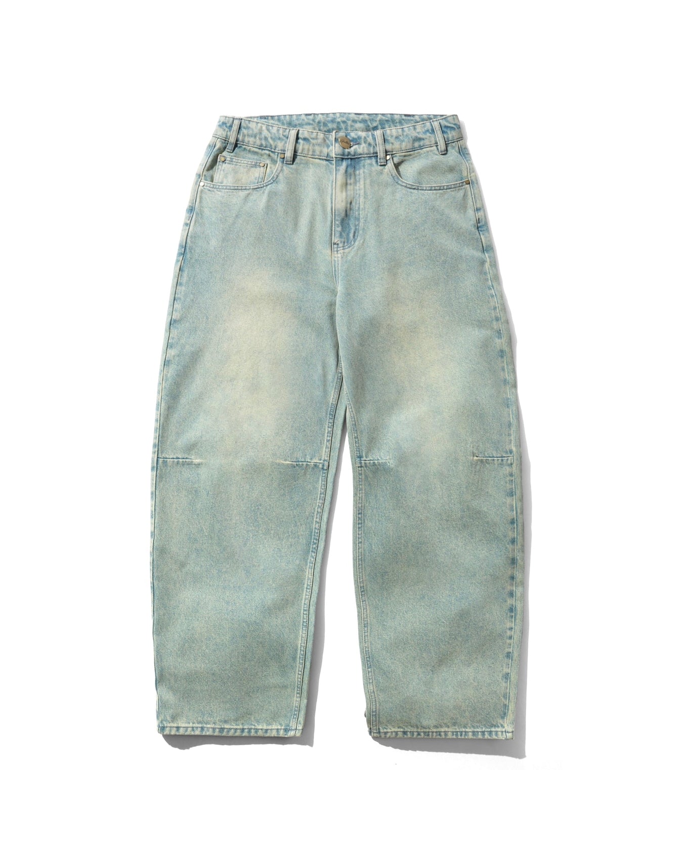 Wide Cut Denim Jeans