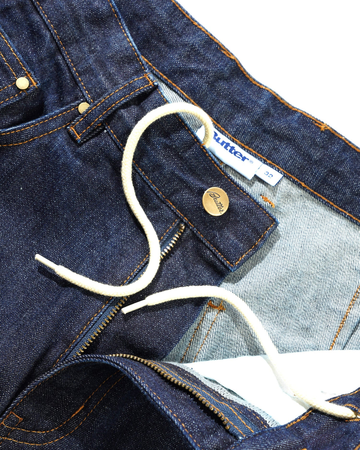 Wide Cut Denim Jeans