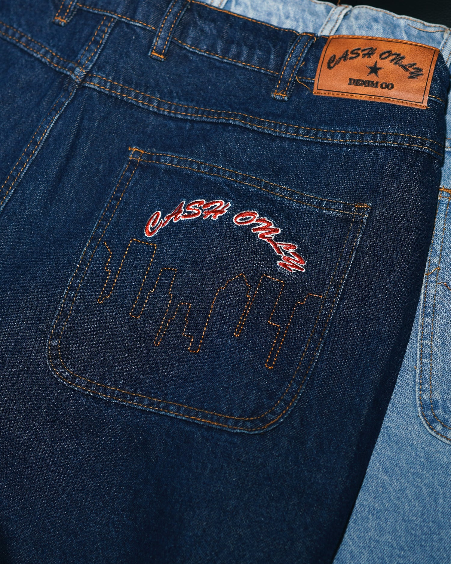 Logo Denim Shorts -🚨7/23(四)晚間20:00準時開賣