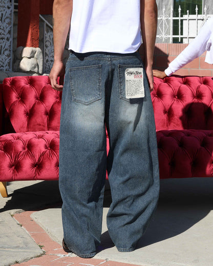 Baggy Corduroy Denim Pant