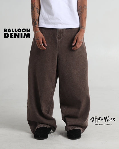 Balloon Denim Pants